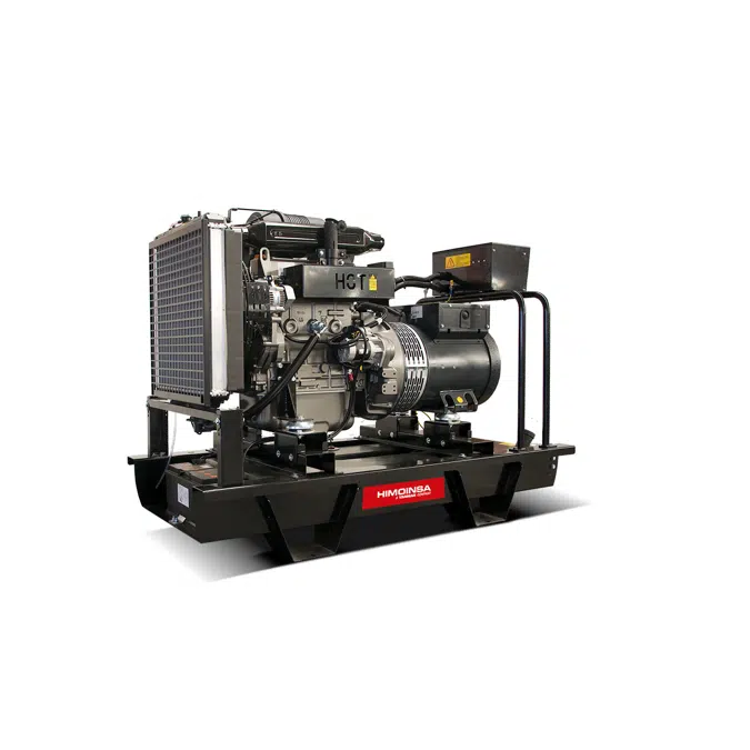HIMOINSA | HYW Diesel Generators | 25 KVA - 51 KVA | Industrial Range | Open Skid | YANMAR - Engine