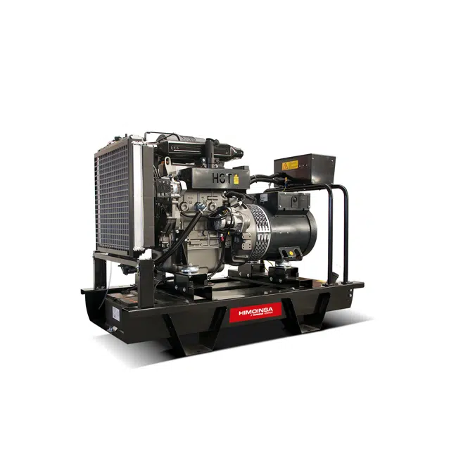 BIM objects - Free download! HYW Diesel Generators| 6kVA - 1300kVA ...