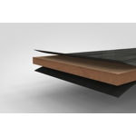innovus® panneau décoratif revêtu en fibres de bois à densité moyenne (dp mdf) 