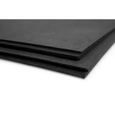 画像 AGEPAN® DWD black coloured wood fiberboard 