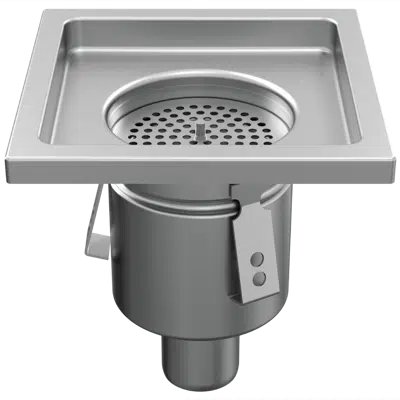 画像 ATT Mini FLOOR DRAIN – gully vertical with square top, single-part