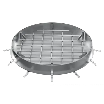 billede til ATT Manhole Cover - round shape with filling option