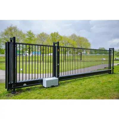 billede til Sliding gate Delta (double leaf)