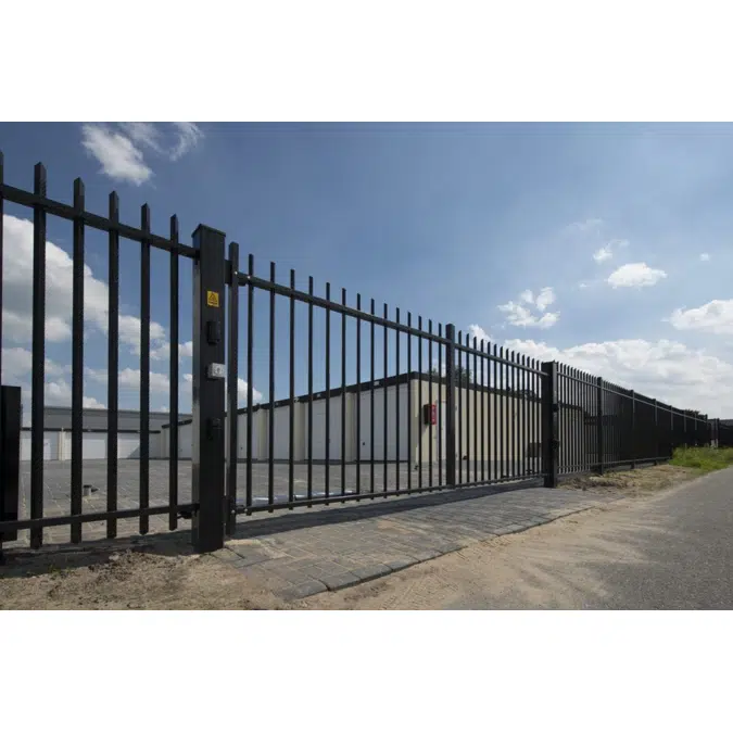 Swing gate Euro 2 Heracles - double baseplate