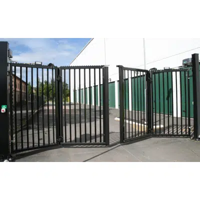 Image for Wiki bi-foldig gate, double leaf