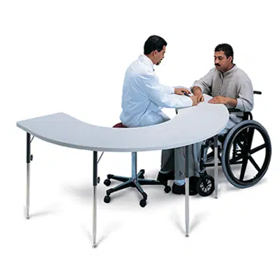 bilde for Hausmann Industries 6674 Horseshoe Therapy Table