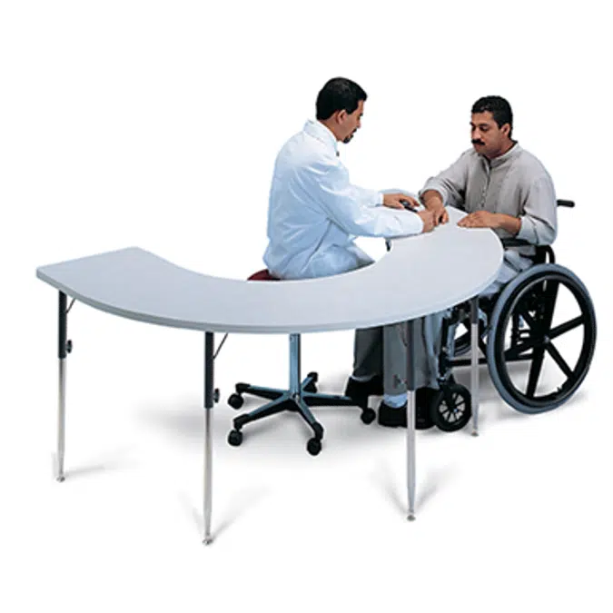 Hausmann Industries 6674 Horseshoe Therapy Table