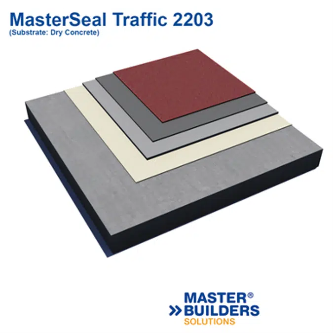 BIM objects - Free download! MasterSeal Traffic 2203 - Trafficable ...