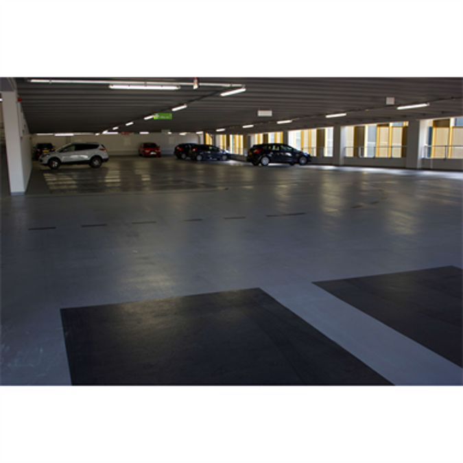 Parking interm. deck trafficable WP system - MasterSeal Traffic 2271