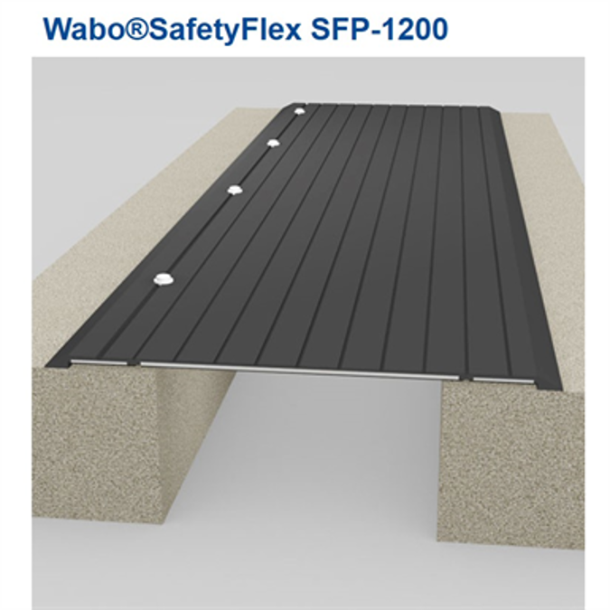 Parking deck joint system - SFP-1200 Wabo®SafetyFlex