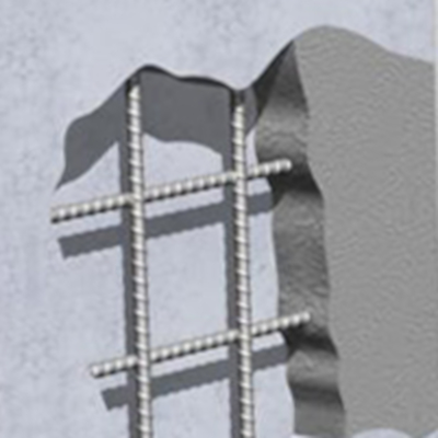 изображение для Высокопрочный безусадочный материал , содержащий полимерную фибру для конструкционного ремонта бетона - MasterEmaco S 5400