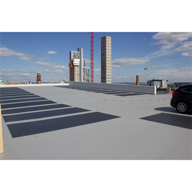 Parking top deck trafficable WP system - MasterSeal Traffic 2203