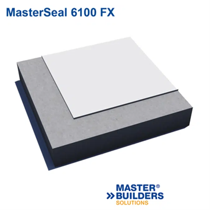 MasterSeal 6100 FX è un elastomero monocomponente, di colore grigio e bianco, specifico per  l’impermeabilizzazione e protezione delle strutturein cemento armato