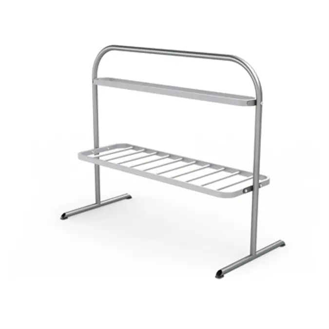 BIM objects - Free download! Carpet Beating Rack | BIMobject