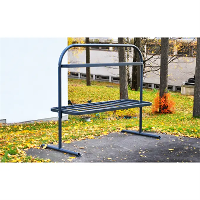 Objetos BIM - ¡Descarga gratis! Carpet Beating Rack | BIMobject