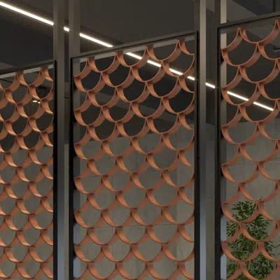 afbeelding voor Fish Skin  Partition