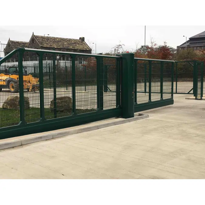 Slidemaster – With infill options for systems above single - Carbon steel gate