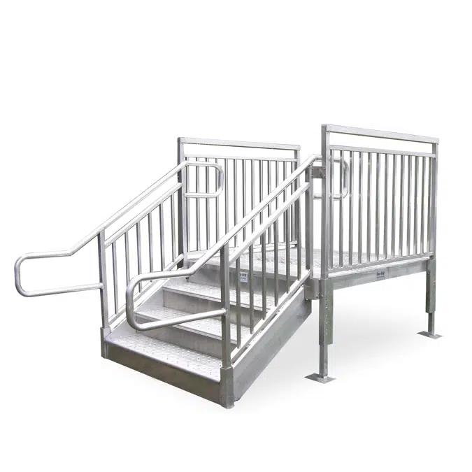 Dura-Grip General Code Aluminum Stairs