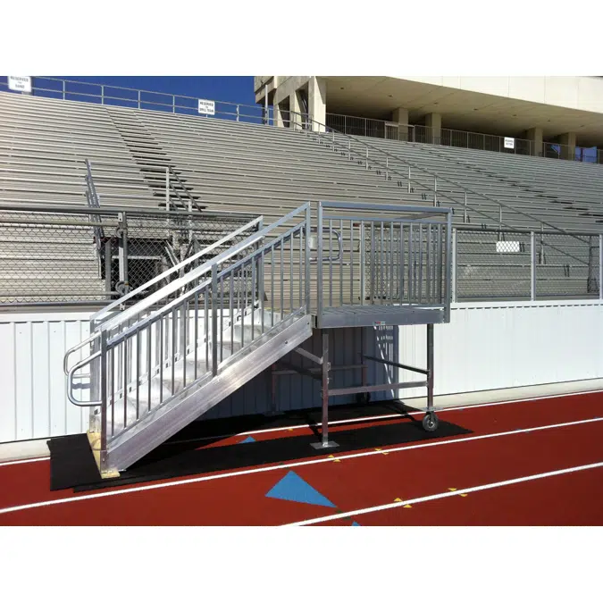 Universal Aluminum Metal Access Stairs