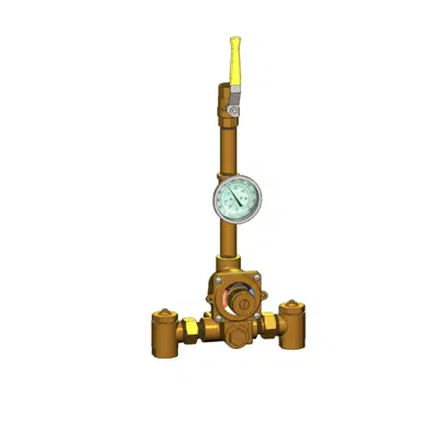 kuva kohteelle 6710 Piped Thermometer Ball Valve