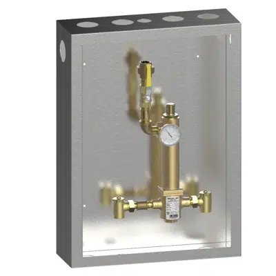 kuva kohteelle 801 Piped Thermometer Ball Valve Union Cabinet