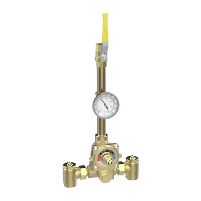 Image for 6725 Piped Thermometer Ball Valve