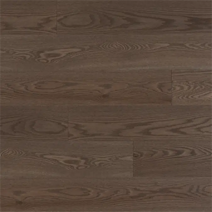 5" Red Oak Charcoal Exclusive Brushed - Admiration