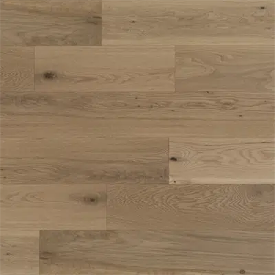 5" White Oak Character Brushed - Natural için görüntü