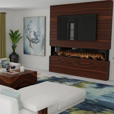 imagen para Ignite Ultra Linear Electric Fireplace ULT100