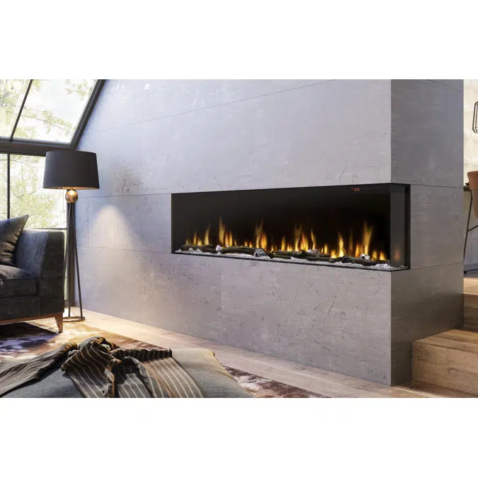 Ignite® Bold Linear Electric Fireplace XLF7417-XD