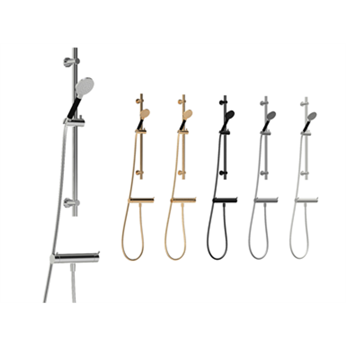 BIM objects Free download! MORA INXX II Shower kit 160 c/c BIMobject