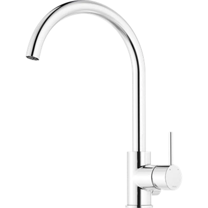 MORA INXX II soft Kitchen mixer with dishwasher valve