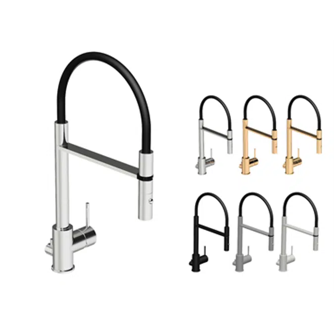 MORA INXX II miniprofi Kitchen mixer with dishwasher valve