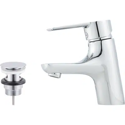 Mora Cera B5 Basin Mixer with push-down waste