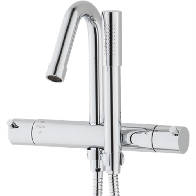 BIM objects Free download! Mora Izzy Bath/Shower Mixer 160 c/c