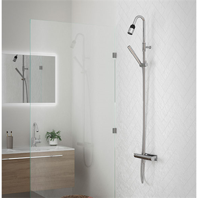 BIM objects Free download! Mora Izzy Shower System Kit 150 BIMobject