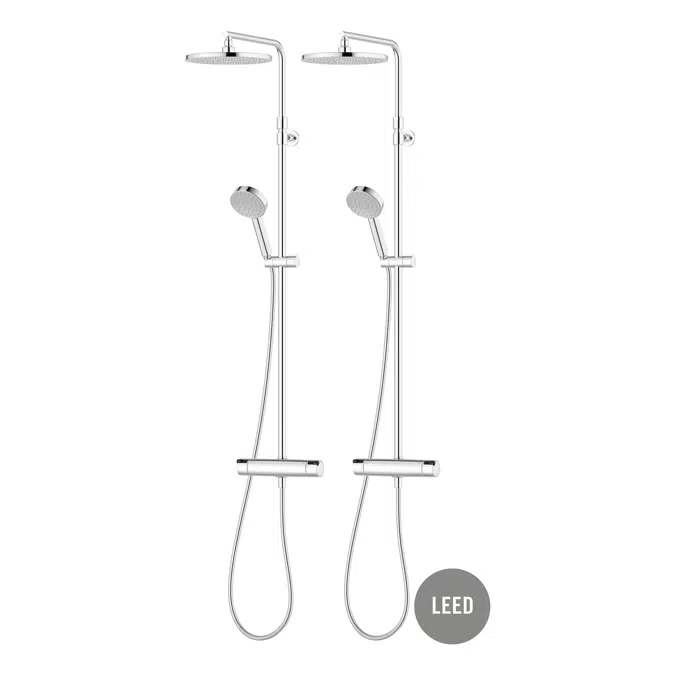 Objetos BIM ¡Descarga gratis! MMIX II Shower system kit 160 c/c
