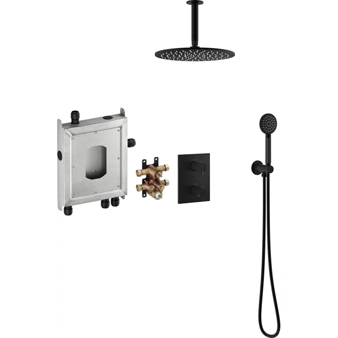 INXX II Concealed shower system ceiling