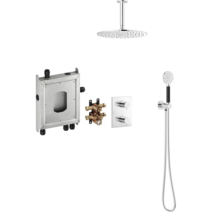 INXX II Concealed shower system ceiling