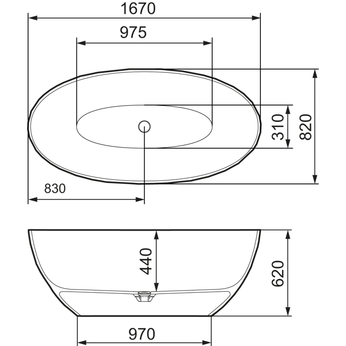 LAVA IX Bathtub