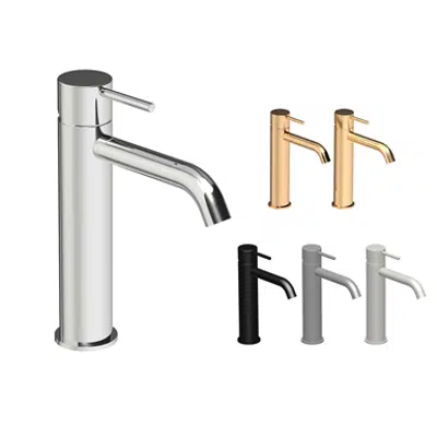 MORA INXX II soft medium Basin mixer