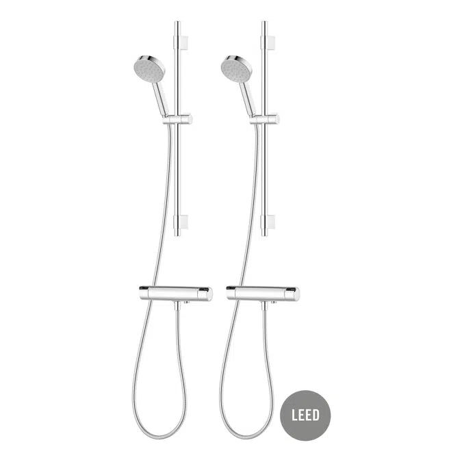 MMIX II Shower Kit 40 c/c with connection down