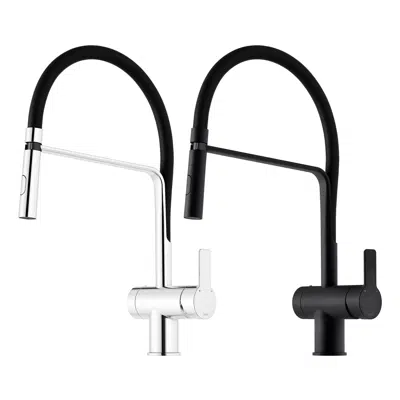 LYNX miniprofi kitchen mixer with dishwasher valve 이미지