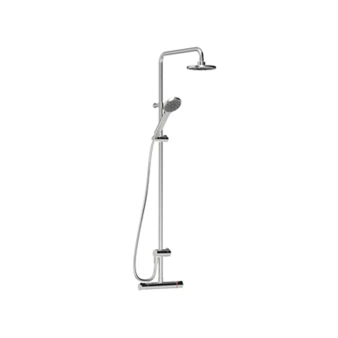 BIM objects Free download! Mora Cera Shower System Kit BIMobject