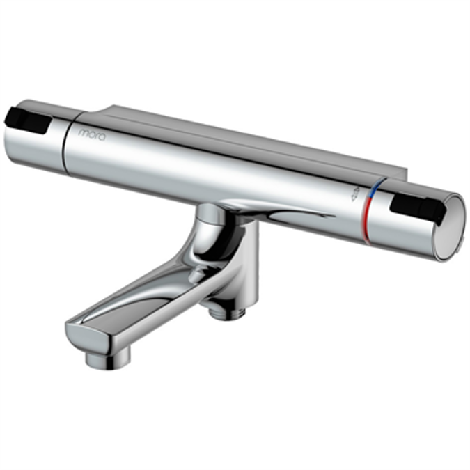 BIM objects Free download! Mora Cera T4 Bath/Shower Mixer BIMobject