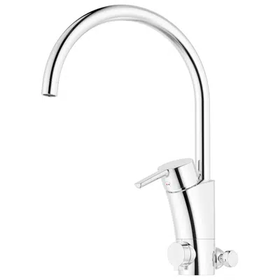 MMIX II Kitchen mixer soft with dishwasher valve for sink and floor