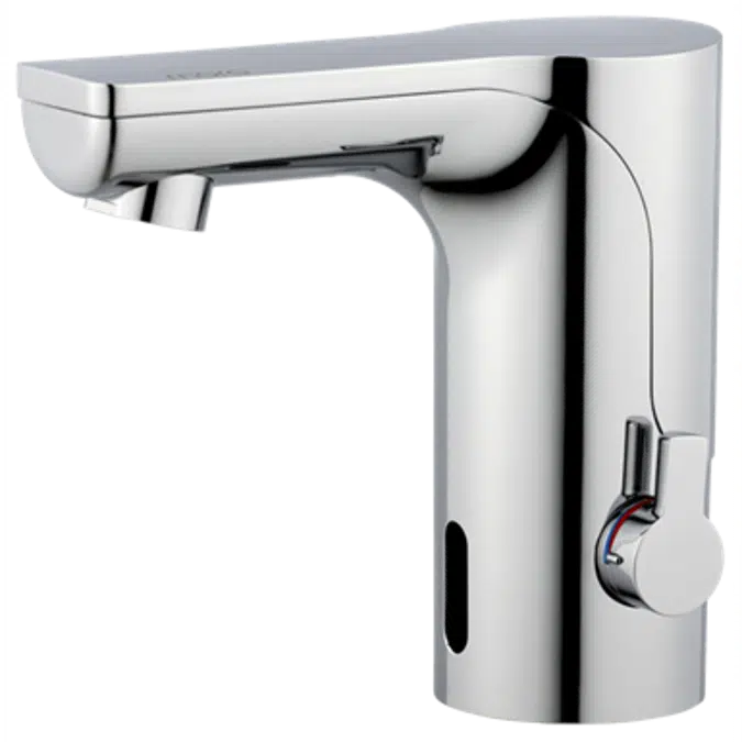 Mora MMIX Tronic Basin Mixer with temperature knob