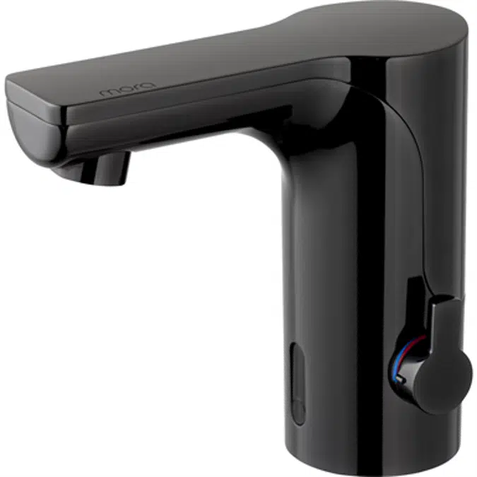 Mora MMIX Tronic Basin Mixer with temperature knob