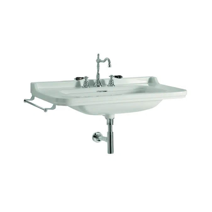 BIM objects - Free download! WALDORF 4141 washbasin | BIMobject