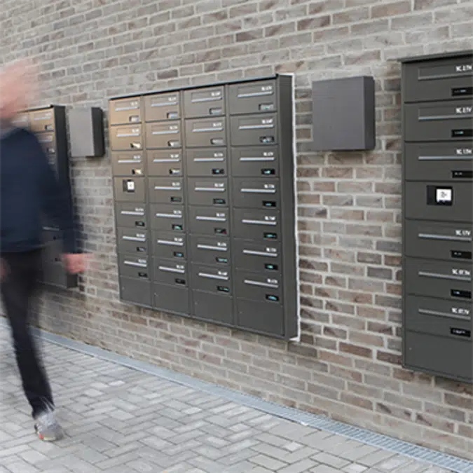 Electronic mailbox, e-Line (711W-TM)